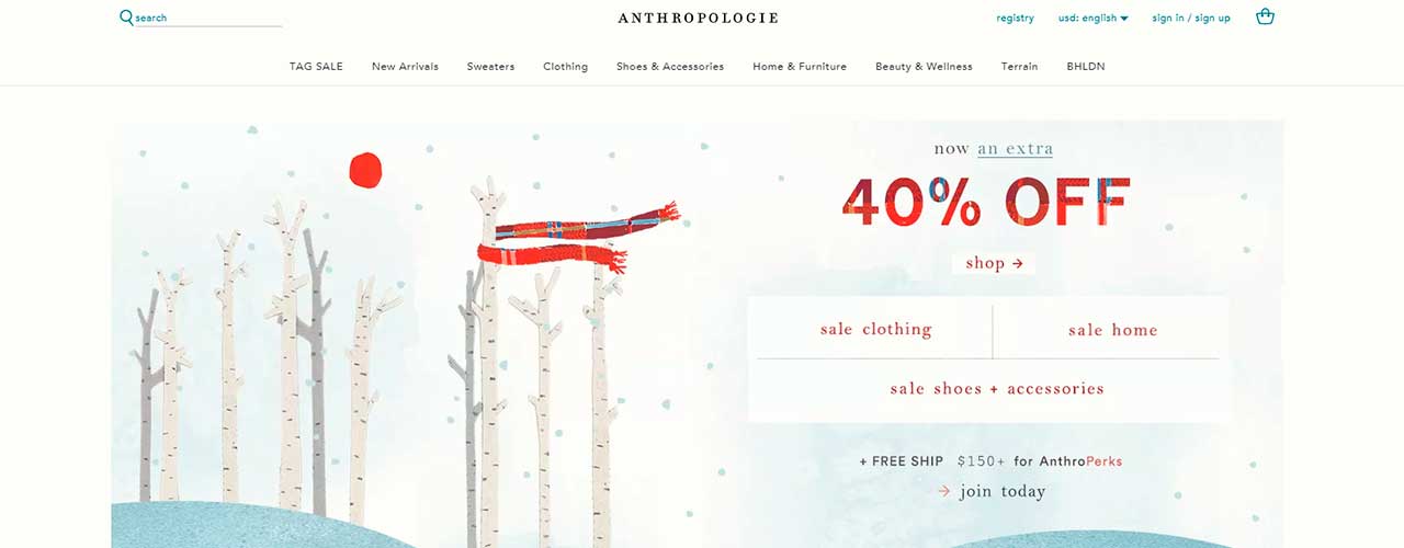 Scraping Anthropologie.com and collecting products data