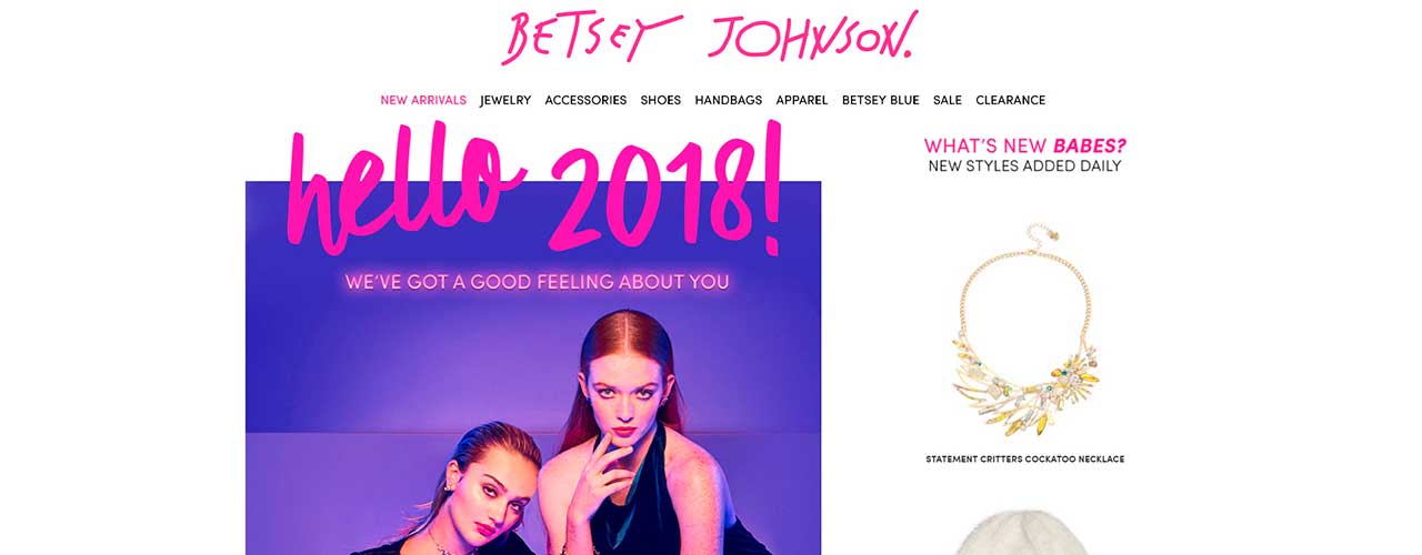 Scrape data from fashion stores with Diggernaut: Betsey Johnson