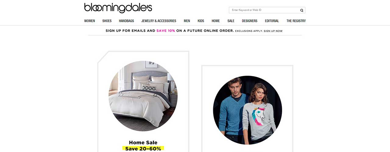 Scraping fashion retail data for machine learning purposes from Bloomingdales