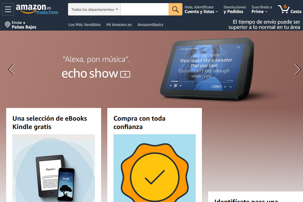 Amazon.es scraper