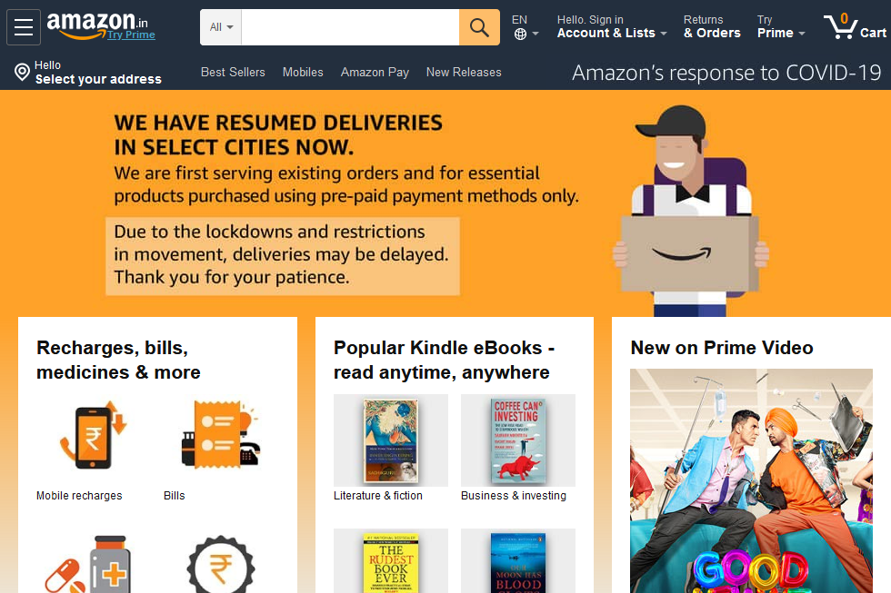 Amazon.in scraper