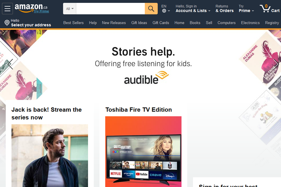 Amazon.ca scraper