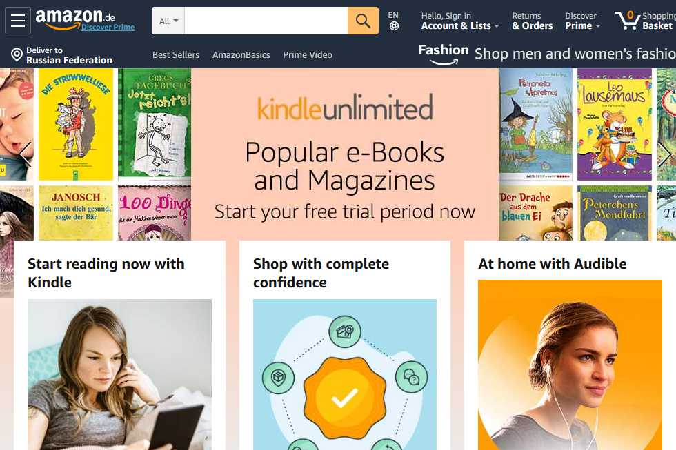 Amazon.de scraper